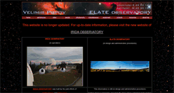 Desktop Screenshot of elateobservatory.com
