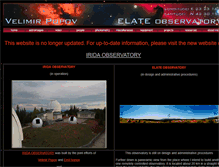 Tablet Screenshot of elateobservatory.com